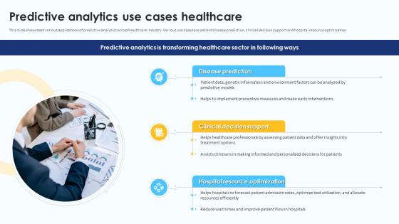 Predictive Analytics Use Cases Healthcare Predictive Analytics For Data Driven AI SS