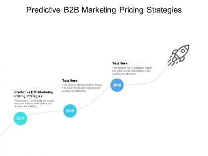 Predictive b2b marketing pricing strategies ppt powerpoint presentation pictures clipart cpb