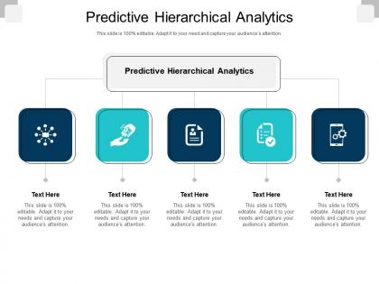 Predictive hierarchical analytics ppt powerpoint presentation portfolio design ideas cpb