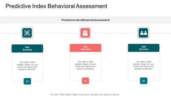 Predictive Index Behavioral Assessment In Powerpoint And Google Slides Cpb