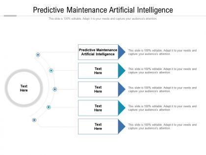 Predictive maintenance artificial intelligence ppt powerpoint presentation model aids cpb