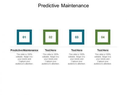 Predictive maintenance ppt powerpoint presentation slides files cpb