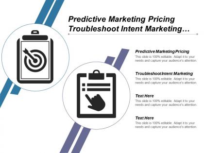 Predictive marketing pricing troubleshoot intent marketing troubleshoot predictive marketing cpb