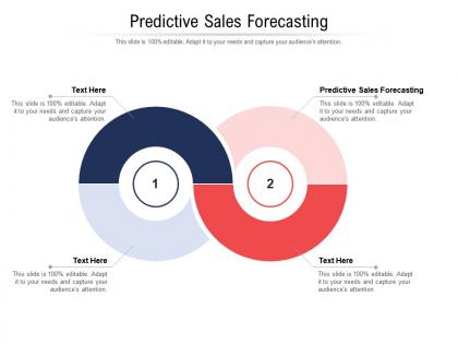 Predictive sales forecasting ppt powerpoint presentation layouts design templates cpb