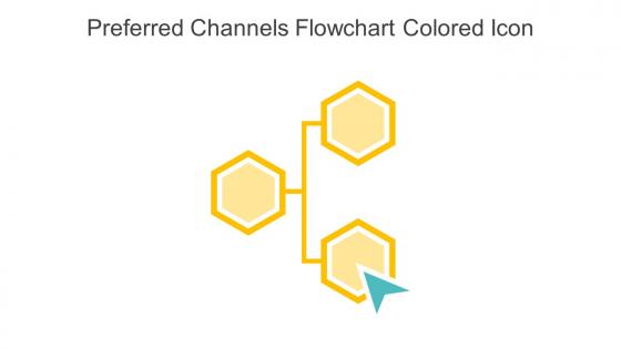 Preferred Channels Flowchart Colored Icon In Powerpoint Pptx Png And Editable Eps Format