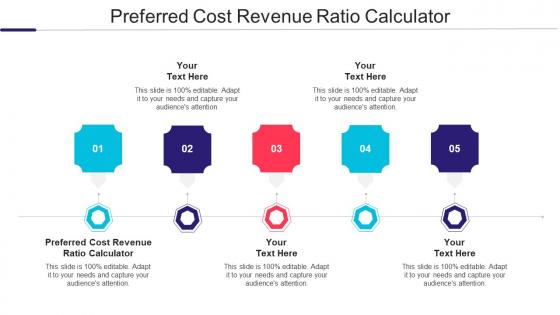 Preferred Cost Revenue Ratio Calculator Ppt Powerpoint Presentation Styles Introduction Cpb