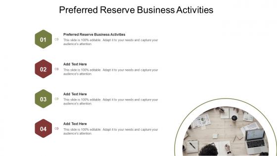 Preferred Reserve Business Activities In Powerpoint And Google Slides Cpb