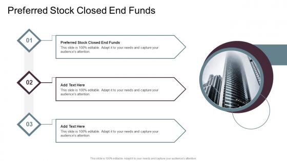 Preferred Stock Closed End Funds In Powerpoint And Google Slides Cpb