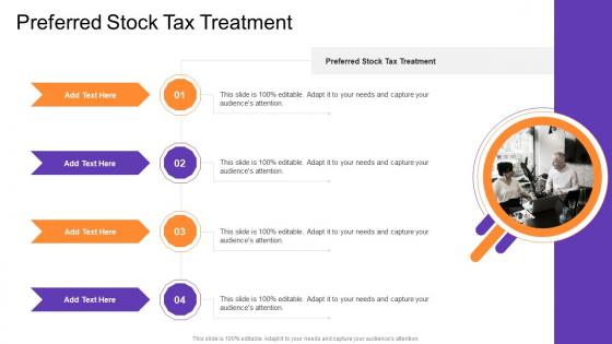 Preferred Stock Tax Treatment In Powerpoint And Google Slides Cpb