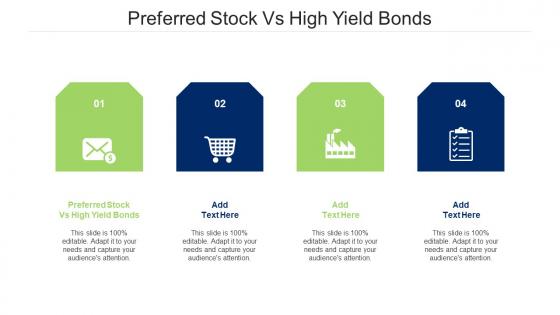 Preferred Stock Vs High Yield Bonds Ppt Powerpoint Presentation Example Cpb