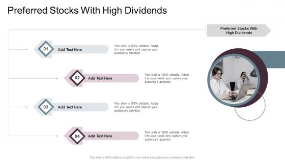 Preferred Stocks With High Dividends In Powerpoint And Google Slides Cpb