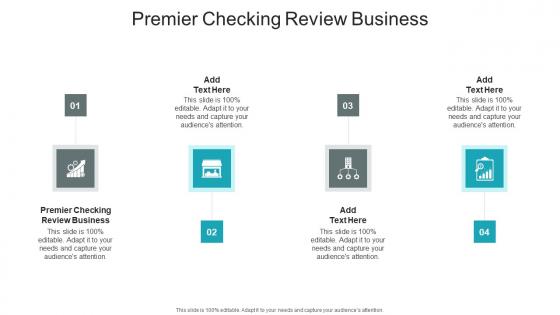 Premier Checking Review Business In Powerpoint And Google Slides Cpb