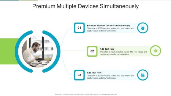 Premium Multiple Devices Simultaneously In Powerpoint And Google Slides Cpb