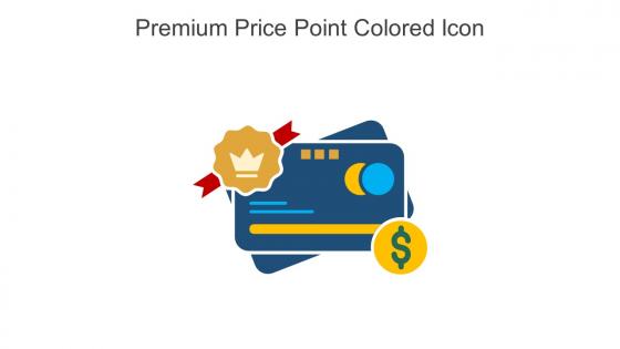 Premium Price Point Colored Icon In Powerpoint Pptx Png And Editable Eps Format