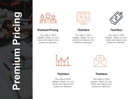 Premium pricing ppt powerpoint presentation pictures infographic template cpb