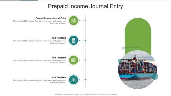 Prepaid Income Journal Entry In Powerpoint And Google Slides Cpb