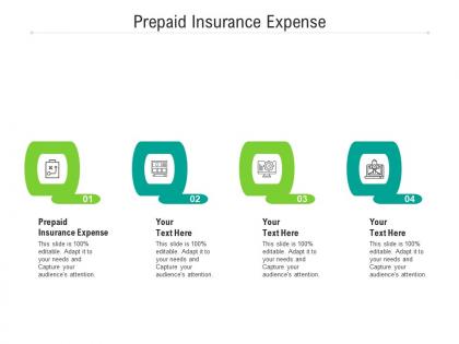 Prepaid insurance expense ppt powerpoint presentation portfolio tips cpb