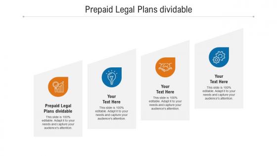 Prepaid legal plans dividable ppt powerpoint presentation summary template cpb
