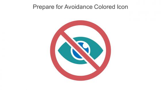 Prepare For Avoidance Colored Icon In Powerpoint Pptx Png And Editable Eps Format