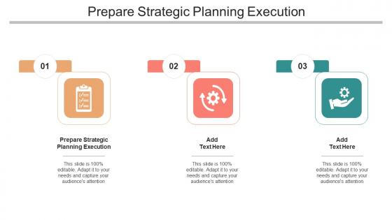 Prepare Strategic Planning Execution In Powerpoint And Google Slides Cpb