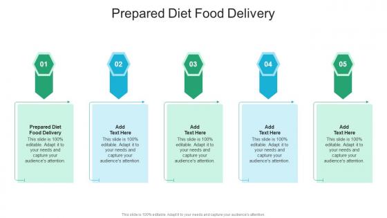 Prepared Diet Food Delivery In Powerpoint And Google Slides Cpb