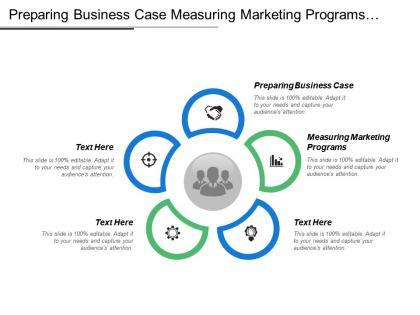 Preparing business case measuring marketing programs visiting sites
