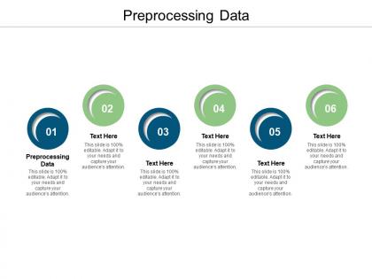 Preprocessing data ppt powerpoint presentation infographics layout cpb