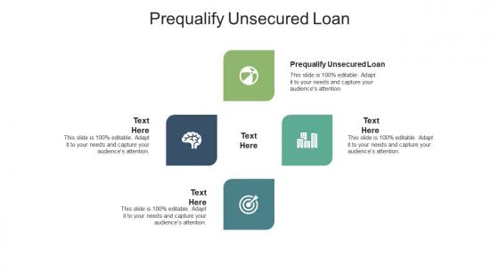 Prequalify unsecured loan ppt powerpoint presentation pictures slide download cpb