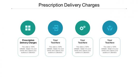 Prescription delivery charges ppt powerpoint presentation show ideas cpb