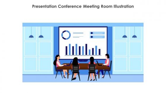 Presentation Conference Meeting Room Illustration