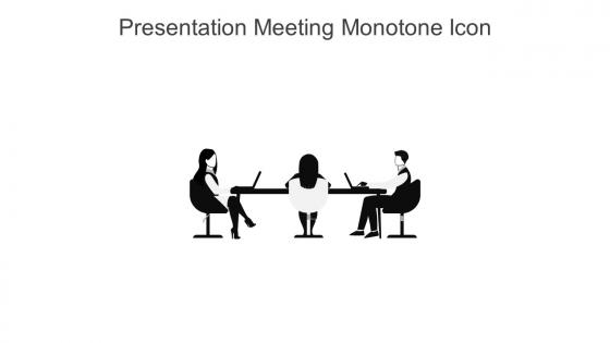 Presentation Meeting Monotone Icon In Powerpoint Pptx Png And Editable Eps Format