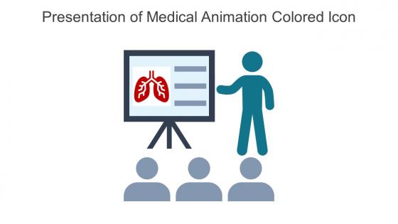 Presentation Of Medical Animation Colored Icon In Powerpoint Pptx Png And Editable Eps Format