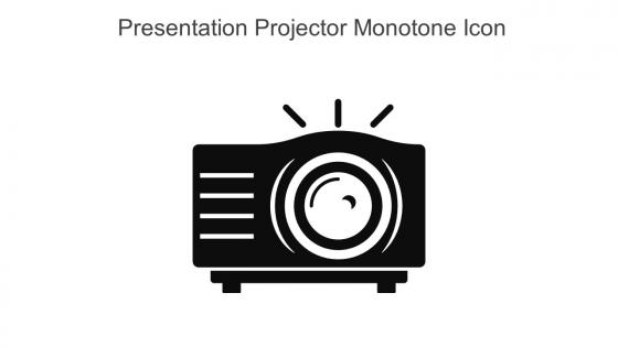 Presentation Projector Monotone Icon In Powerpoint Pptx Png And Editable Eps Format