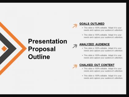 Presentation proposal outline powerpoint slides design
