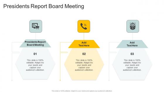 Presidents Report Board Meeting In Powerpoint And Google Slides Cpb
