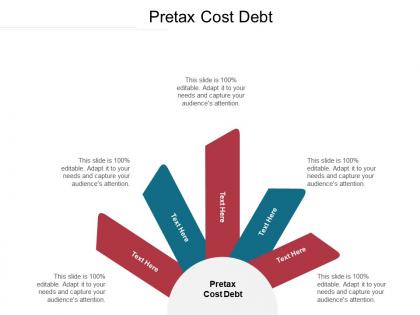 Pretax cost debt ppt powerpoint presentation icon ideas cpb
