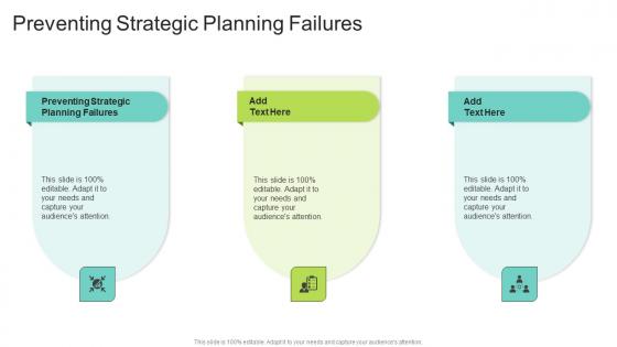 Preventing Strategic Planning Failures In Powerpoint And Google Slides Cpb