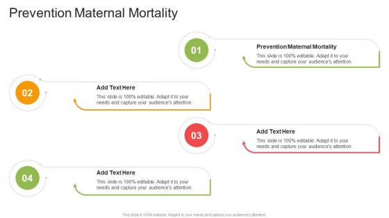 Prevention Maternal Mortality In Powerpoint And Google Slides Cpb