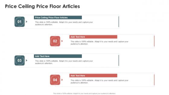 Price Ceiling Price Floor Articles In Powerpoint And Google Slides Cpb