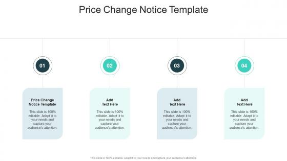Price Change Notice Template In Powerpoint And Google Slides Cpb