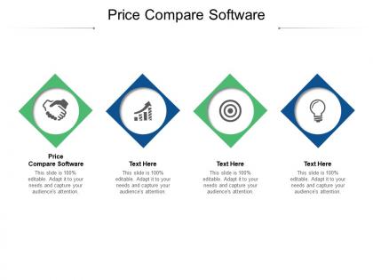 Price compare software ppt powerpoint presentation professional slide download cpb