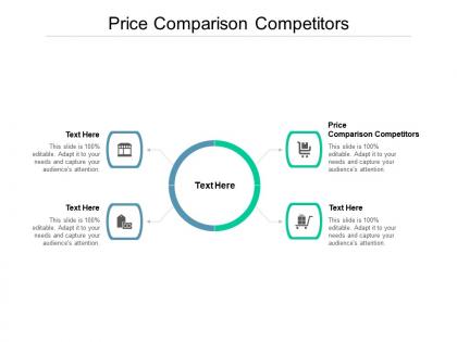 Price comparison competitors ppt powerpoint presentation ideas vector cpb