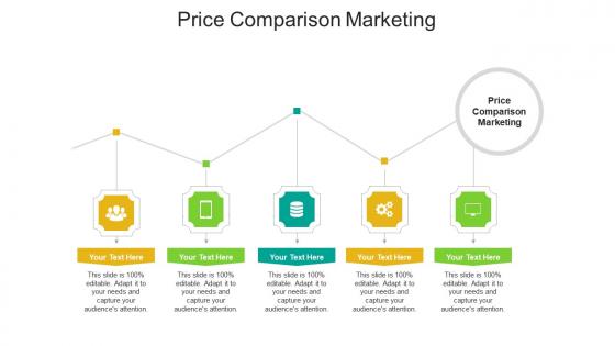 Price comparison marketing ppt powerpoint presentation slides background image cpb