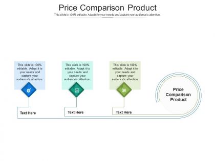 Price comparison product ppt powerpoint presentation ideas example introduction cpb