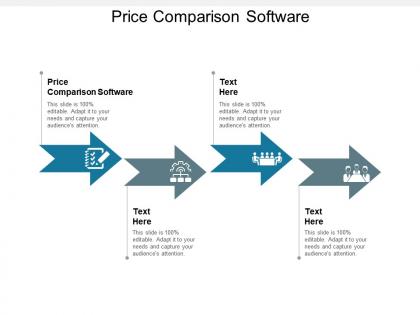 Price comparison software ppt powerpoint presentation file gridlines cpb