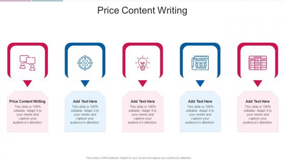 Price Content Writing In Powerpoint And Google Slides Cpb