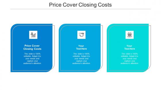 Price cover closing costs ppt powerpoint presentation summary maker cpb