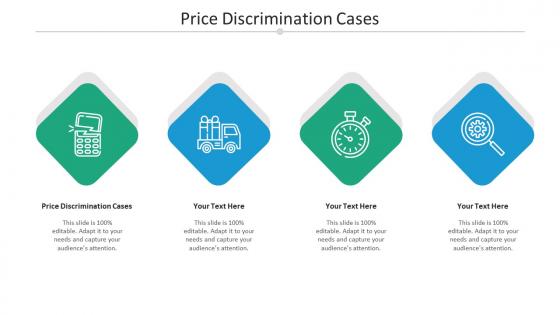 Price discrimination cases ppt powerpoint presentation portfolio design cpb