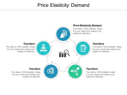 Price elasticity demand ppt powerpoint presentation icon elements cpb