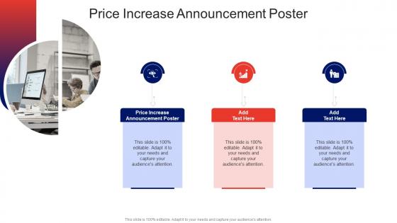 Price Increase Announcement Poster In Powerpoint And Google Slides Cpb